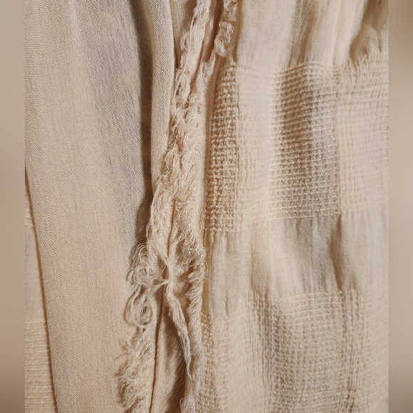 Umgee Beige Open-Front Kimono - Picture 7 of 7